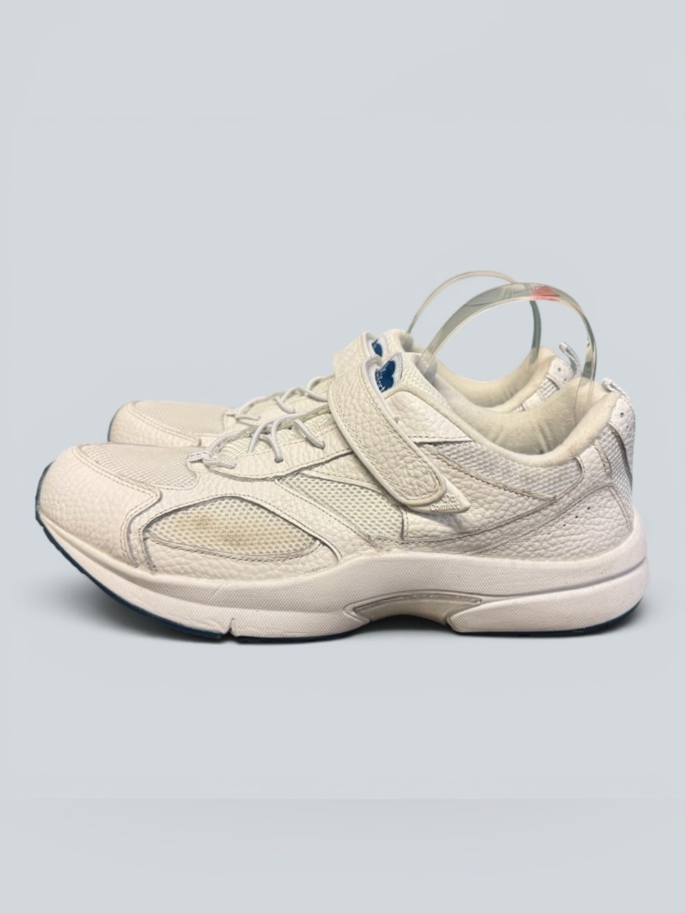 Dr. Comfort Men's Athletic Endurance Shoes Easy Close White Size 12W - Picture 2 of 16
